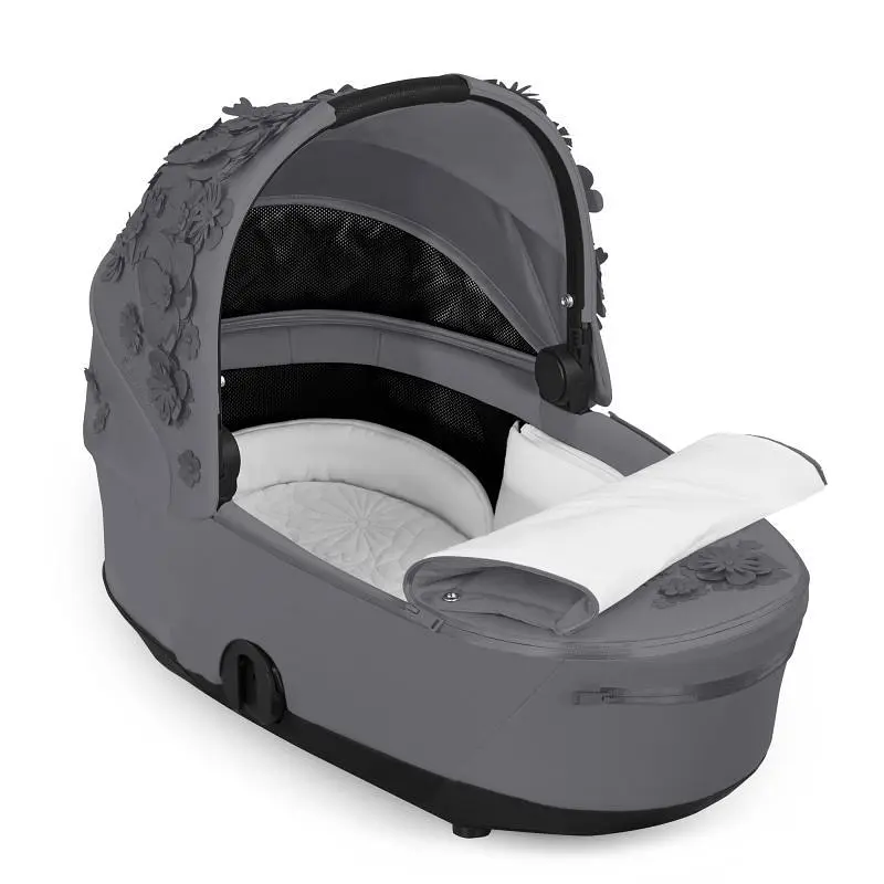 Люлька Cybex Mios Lux Simply flowers grey, сірий (522000801) - фото 2