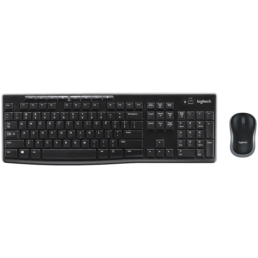 Комплект: клавіатура та миша Logitech Wireless Combo MK370 Graphite (920-012077)