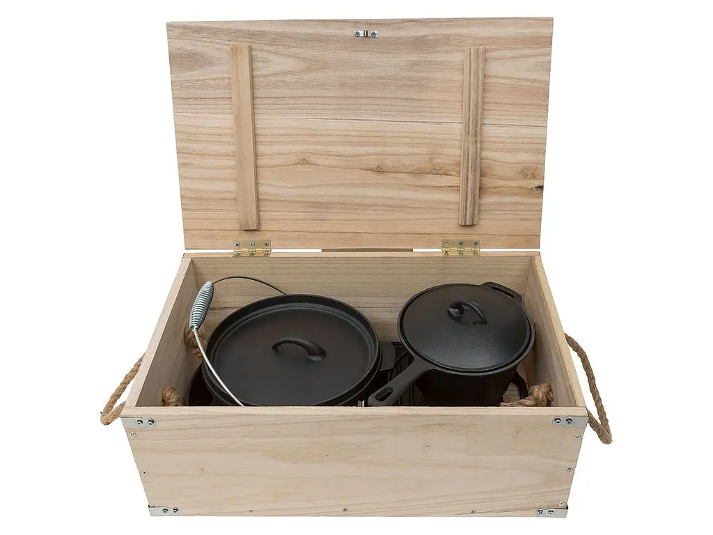 Набір чавунного посуду для барбекю Grill Meister Dutch Oven Set GDO-7 - фото 4