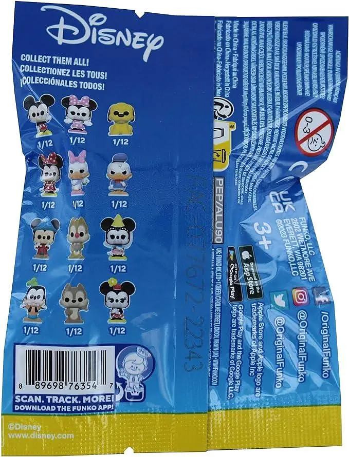 Фигурка Funko Bitty Pop! Фанко Битти Поп Disney Дисней Рандомная фигурка 2 см FBP D 2 - фото 4