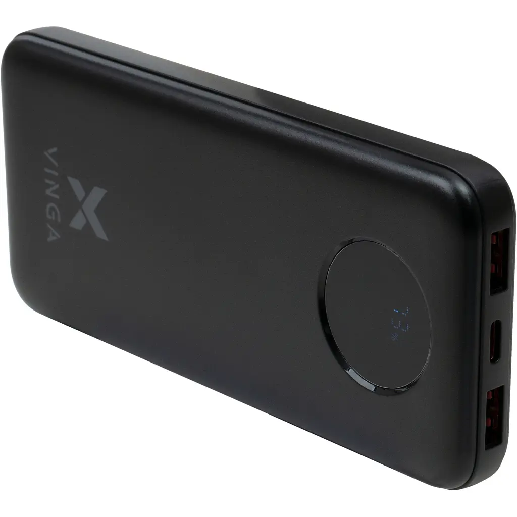 Батарея універсальна Vinga 10000 mAh 22.5W Display Black (VPBB1022) - фото 6