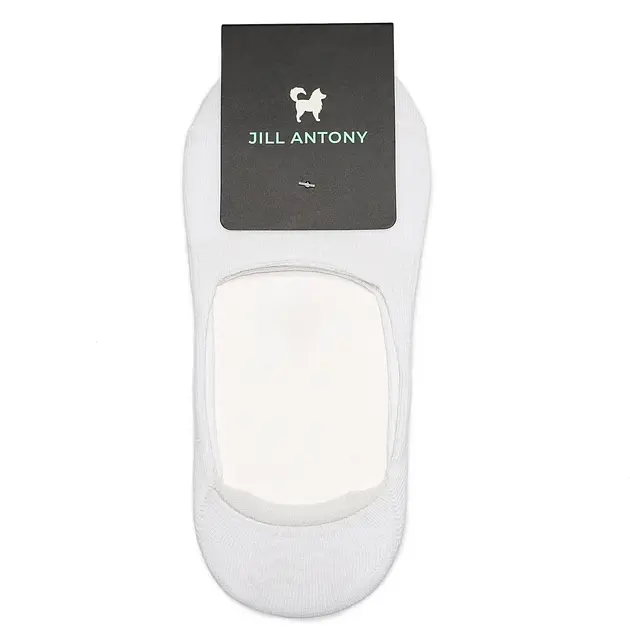 Набір 5 пар безшовних дихаючих слідів з силіконом ORGANIC cotton JILL ANTONY 35-37 - фото 2