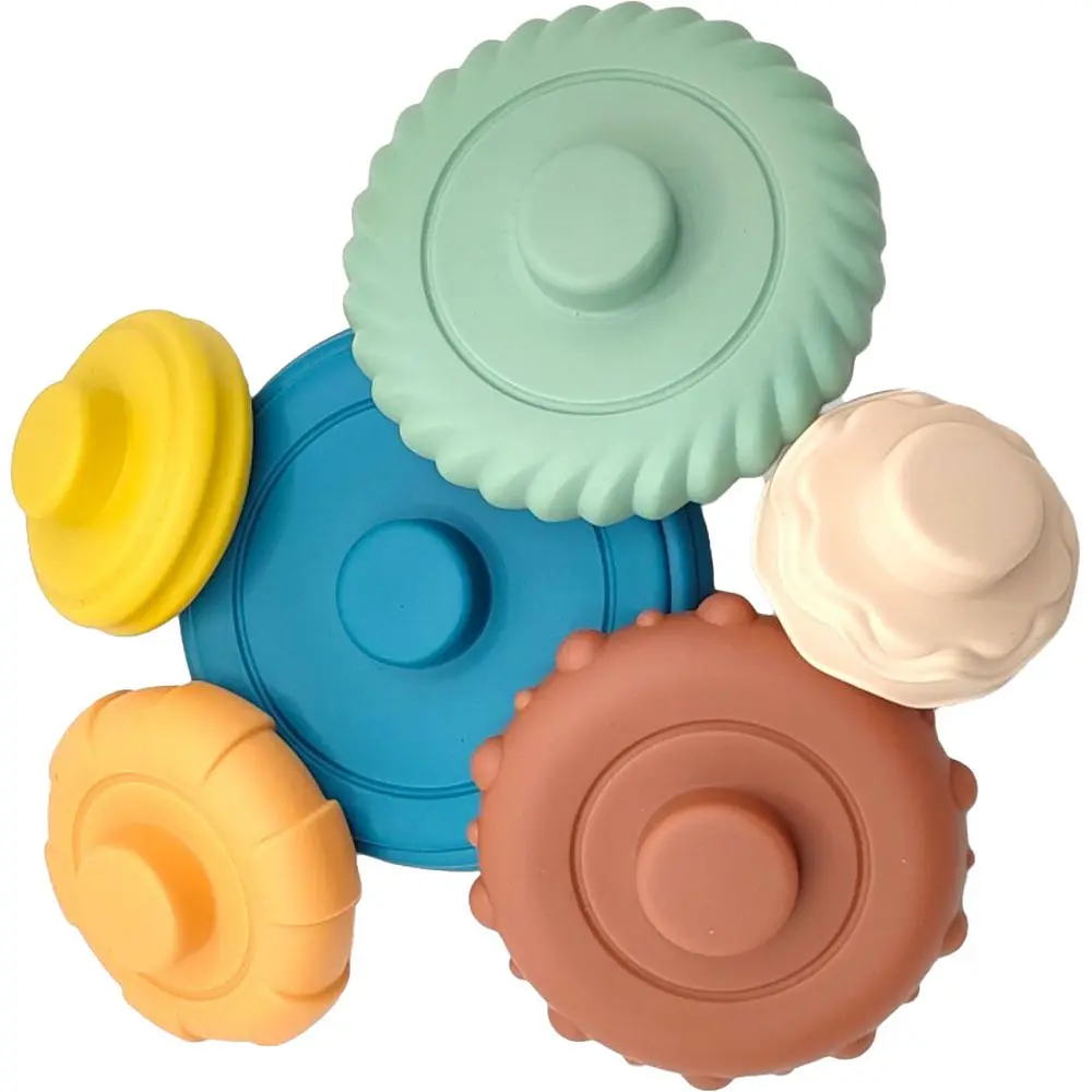 Пірамідка Bibi Toys Єдиноріг 7 елементів (761094BT) - фото 4