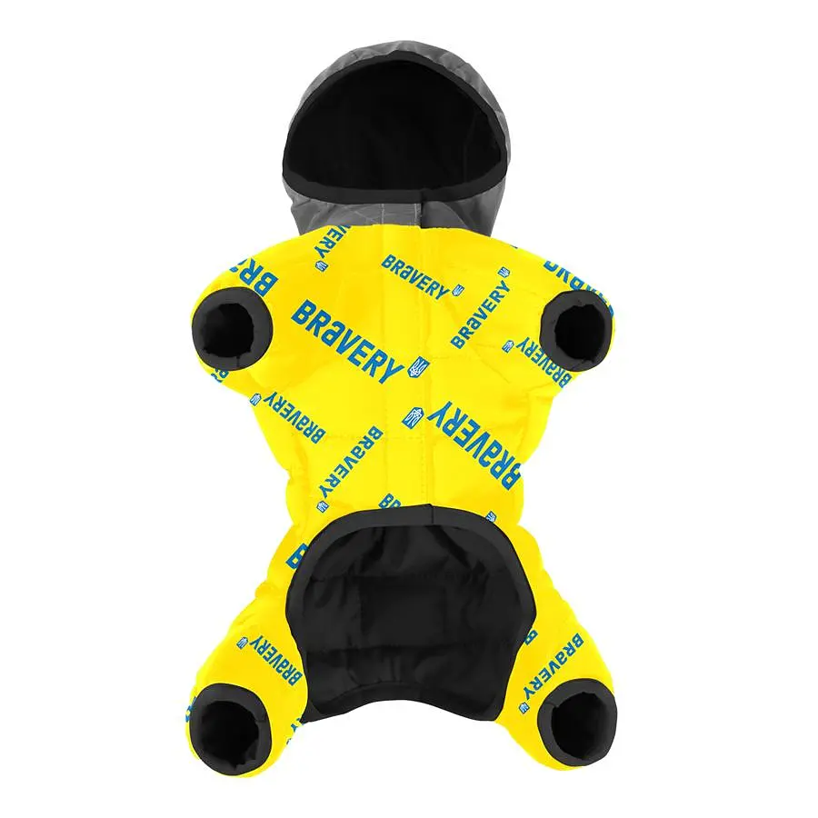 Комбінезон для собак WAUDOG Clothes малюнок Сміливість, S30, В 57-59 см, С 40-43 см - фото 2