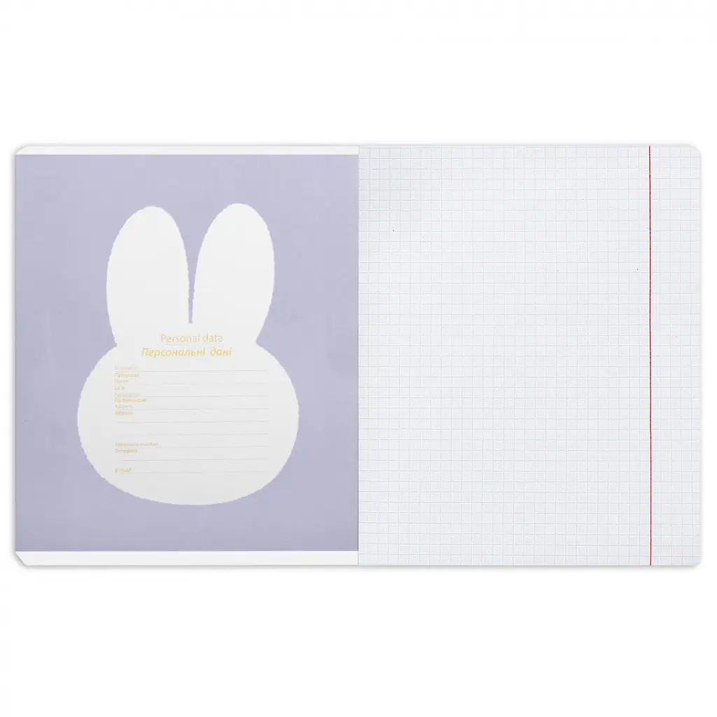 Зошит Yes Gold Miffy А5 24 аркушів клітинка (767537) - фото 10
