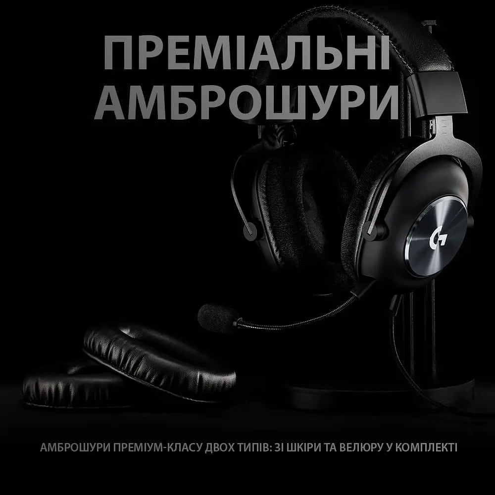 Ігрова гарнітура Logitech G Pro X Gaming Headset Black (981-000818) Б/в - фото 3