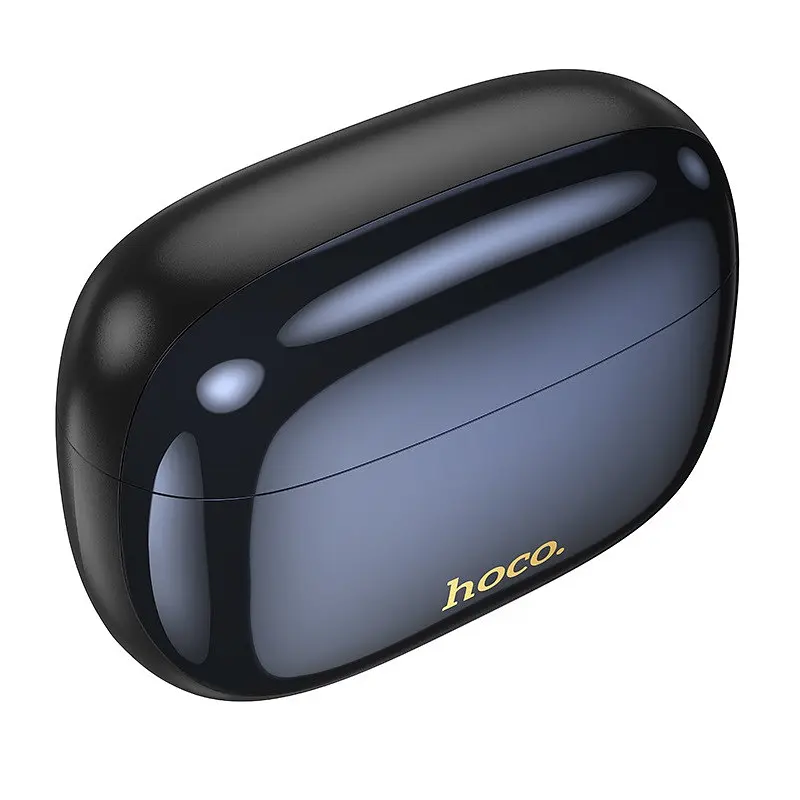 Навушники бездротові Hoco EQ20 Rhyme true wireless ANC+ENC noise Червоний BT headset чорний - фото 3