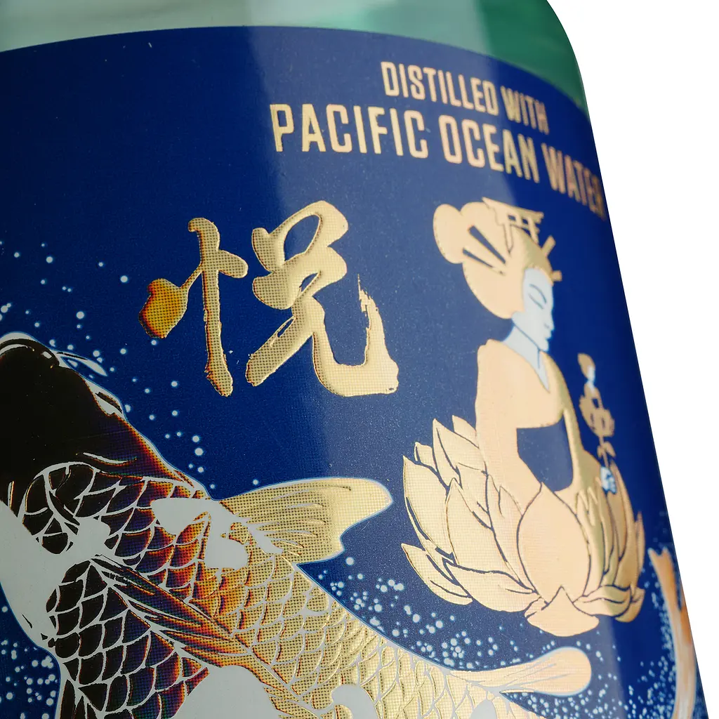 Джин Etsu Pacific Ocean Water 43% 0.7 л у подарунковій коробці - фото 4