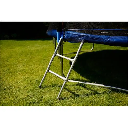 Батут Funfit 8ft (252см) синій з зовнішньою сіткою - фото 7