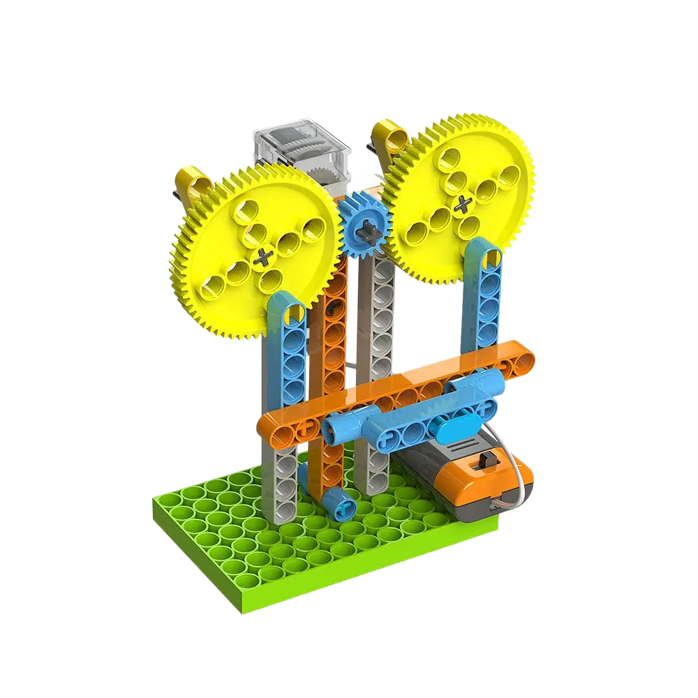 Конструктор Zephyr Blix Aarti Set поліпропіленовий розвивальний з моторчиком 82 елементи 5 моделей - фото 4