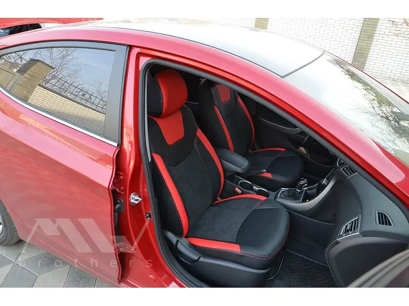 Авточохли модельні MW Brothers для Hyundai Elantra MD c 2011 - фото 2