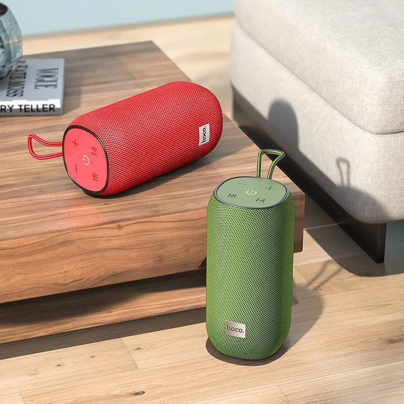 Портативная акустика Hoco Sonar sports BT speaker HC10 5w беспроводная красная - фото 3