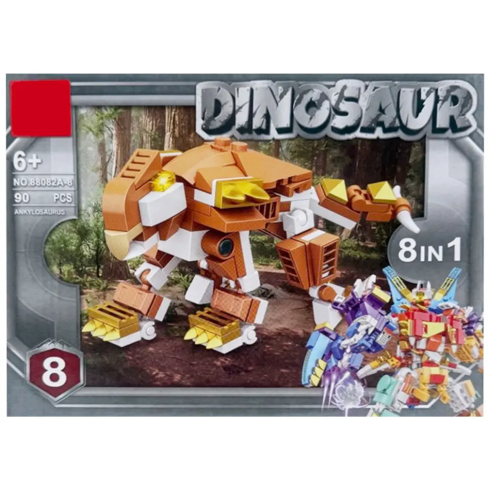 Дитячий конструктор "Dinosaur" 88082A-8, 90 деталей