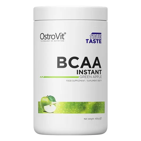 Амінокислота BCAA OstroVit BCAA Instant, 400 грам - Зелене яблуко