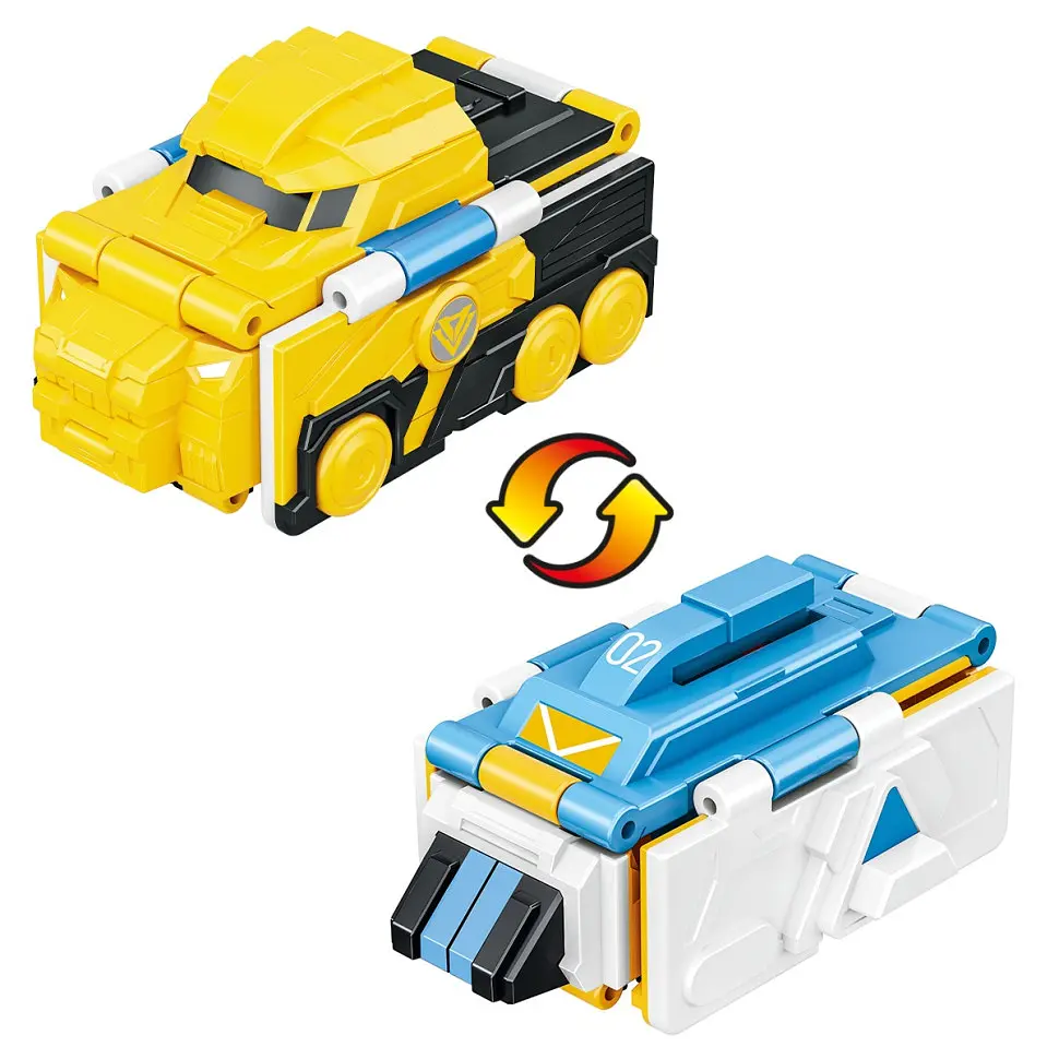 Дитяча машинка-трансформер 2 в 1 Dinoster EU636310R(Yellow) - фото 2