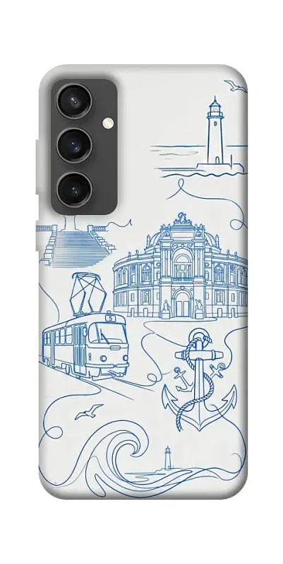 TPU чохол Demsky Southern pearl для Samsung Galaxy S24 FE