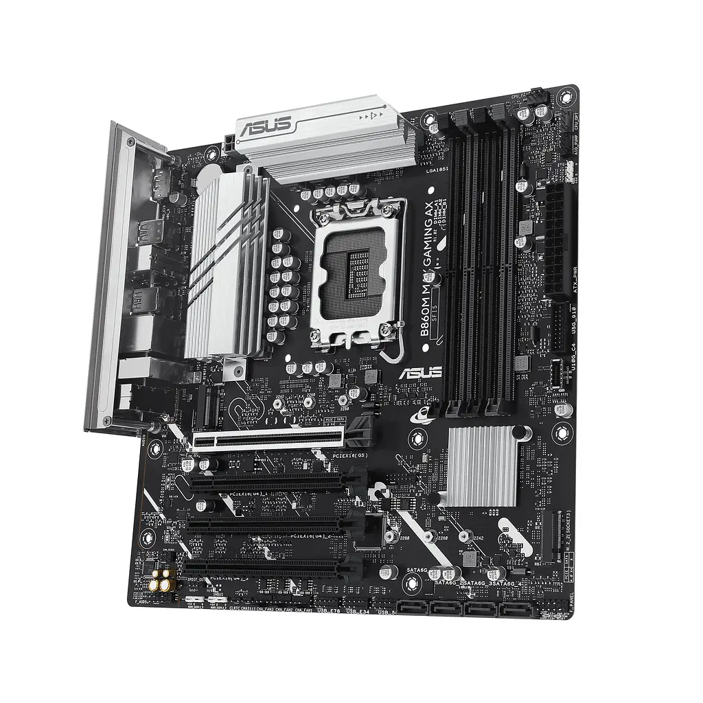 Материнская плата B860M MAX GAMING AX s1851 B860 4xDDR5 M.2 DP USB Type-C Wi-Fi BT mATX Asus teh0018961 - фото 6