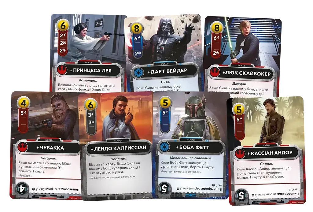 Настільна гра Зіркові війни. Колодобудівна гра (Star Wars: The Deckbuilding Game) - фото 5