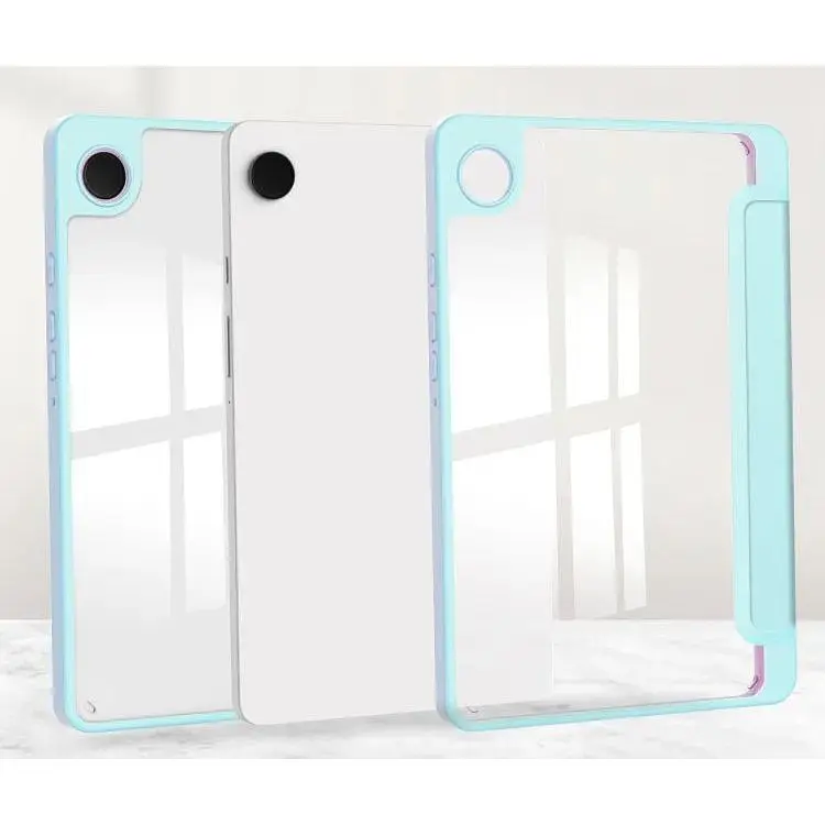 Чехол-книжка BeCover Soft Edge с креплением для стилуса для Samsung Galaxy Tab A9 SM-X115 8.7" Light Blue (710358) - фото 2