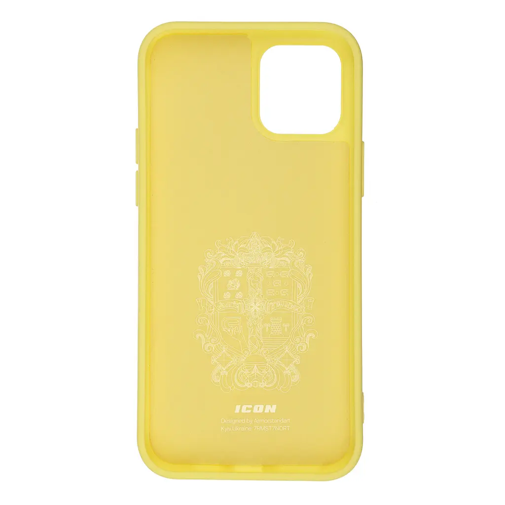 Чехол ArmorStandart ICON для Apple iPhone 12 Mini Yellow (ARM57489) - фото 2