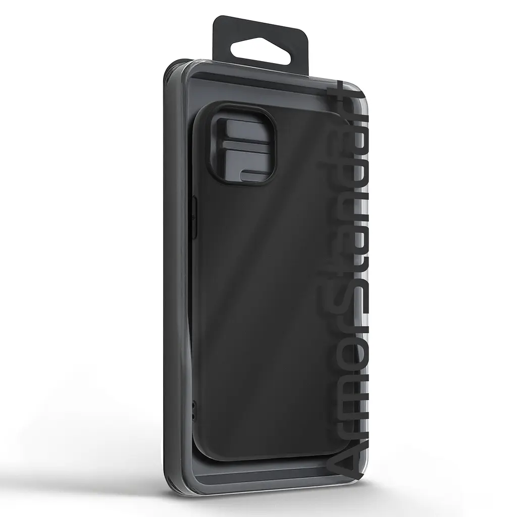 Чехол-накладка для смартфона Apple iPhone 15 Plus противоударный, силиконовый, термополиуретановый (ТПУ), с защитой камеры и корпуса, черный, защита всего корпуса, ArmorStandart (ARM68242) - фото 5