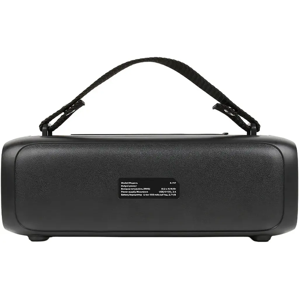 Портативная акустика REAL-EL X-717 Black (EL121600021) [134892] - фото 7