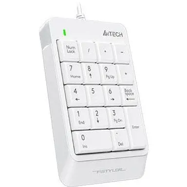 Клавіатура дротова A4Tech Fstyler Numeric Keypad White FK13P - фото 3
