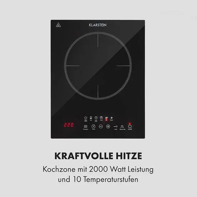 Індукційна плита Klarstein Cook Roll 2000 Вт (10034708) - фото 5