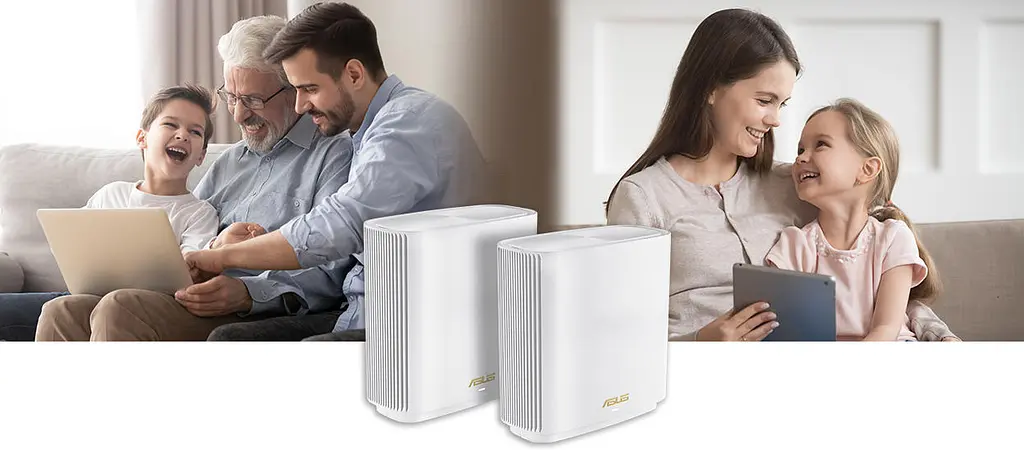 Система WiFi-Mesh ZenWiFi XT8 v2 AX6600, 3xGE LAN, 1x2.5GE WAN, 1xUSB3.1, 1мод, білий Asus teh0017285 - фото 4