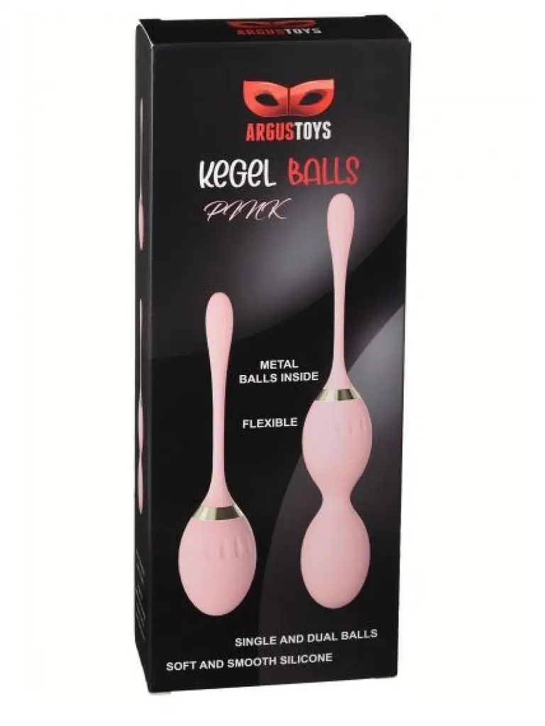 Вагінальні кульки Kegel balls Pink Argus Toys 79-AT1133 101912 - фото 2
