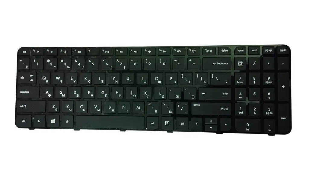 Клавіатура для ноутбука HP Pavilion (G6-2000) Black, (Black Frame) - фото 2