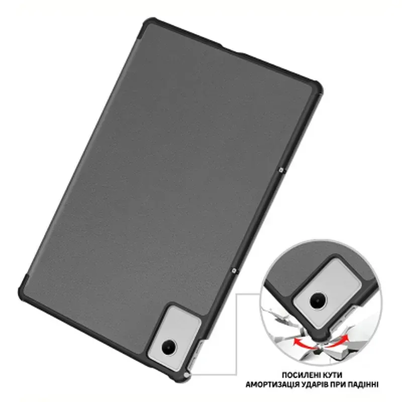 Чохол до планшета BeCover Smart Case Lenovo Idea Tab Plus 12.1" Gray (715081) - фото 4