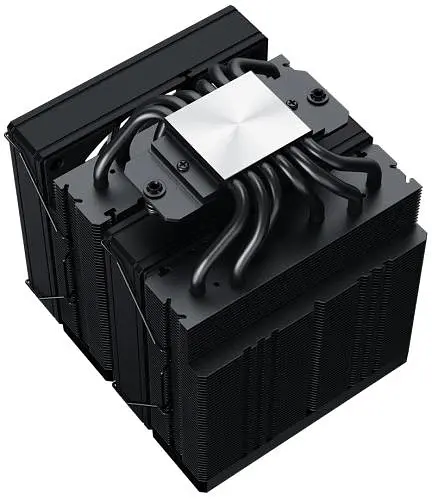 Кулер для процесора FROZN A620 Black, 2x120 мм, 6 теплових трубок, алюміній/мідь ID-Cooling teh0027864 - фото 5