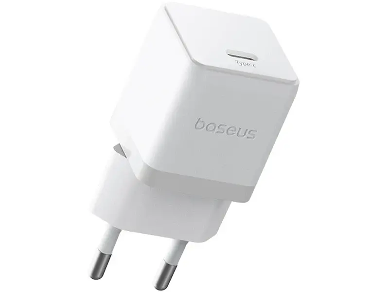 Мережевий зарядний пристрій BASEUS Palm Fast Charger 30 W Type-C to Type-C cable (P10111605213-01) - фото 3