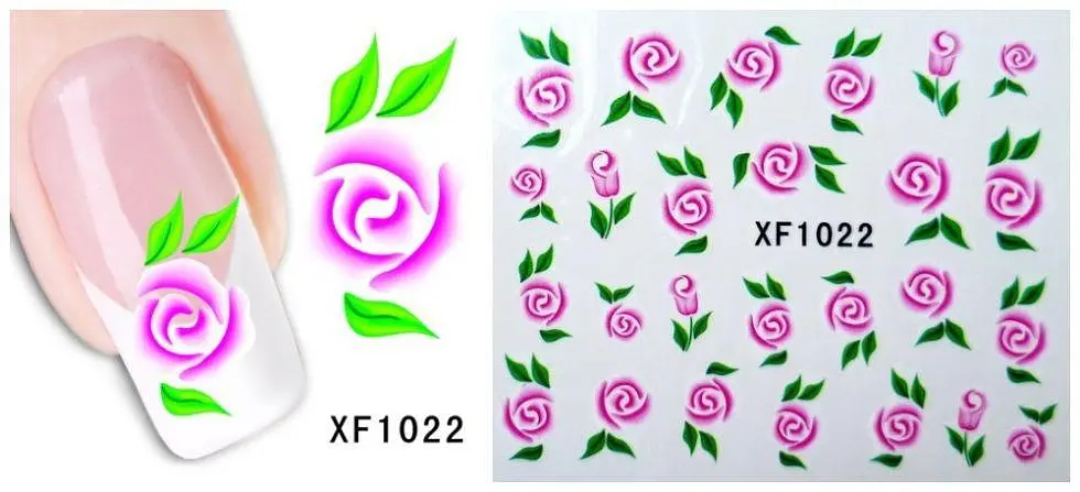 Наклейки для ногтей XF1022