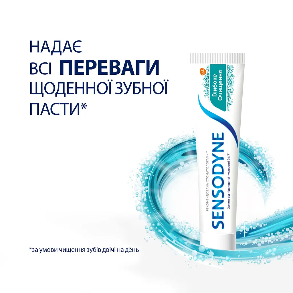 Зубна паста Sensodyne Глибоке Очищення, 75 мл - фото 6