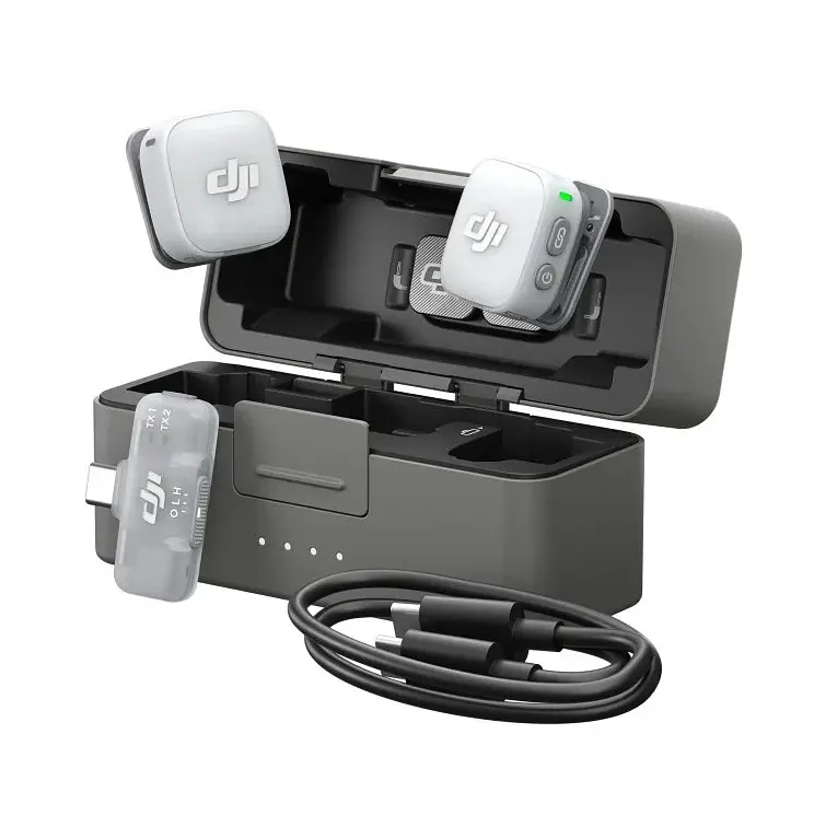 Мікрофонна радіосистема DJI Mic Mini 2 (2TX +1RX + Зарядний кейс) (CP.RN.00000532.01) - фото 7