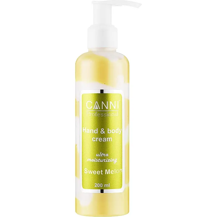 Крем ультразволожуючий для рук і тіла Canni Hand & Body Cream Солодка диня 200 мл - фото 1