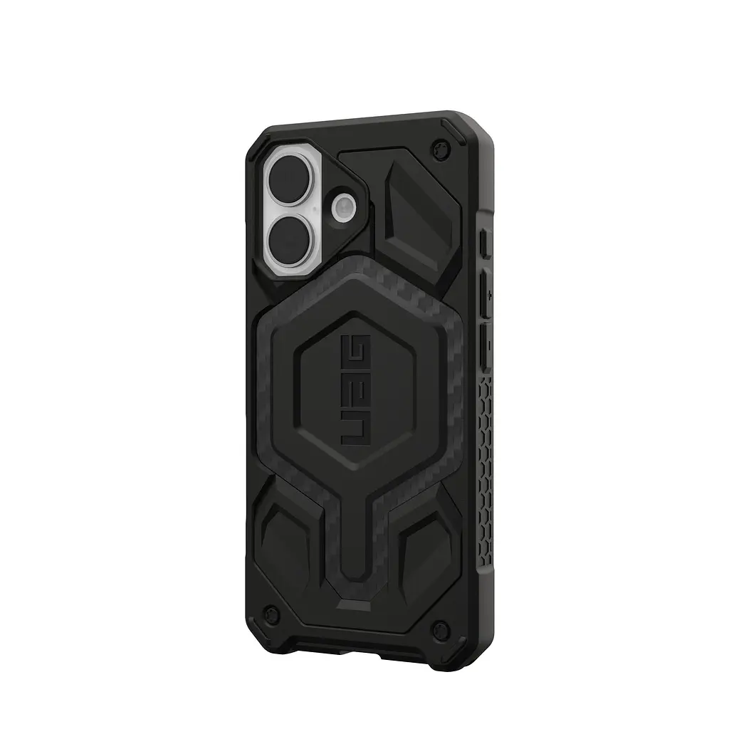Чехол UAG для iPhone 17, Monarch Pro MagSafe, Carbon Fiber teh0019516 - фото 9