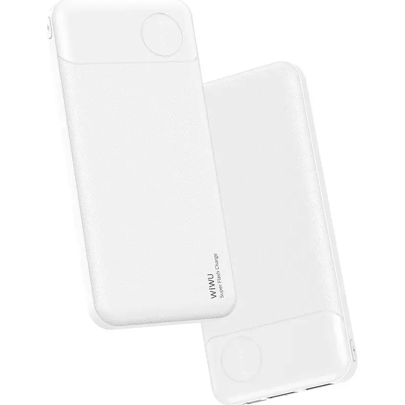 Зовнішній акумулятор Wiwu JC-14 Power Bank 10000mAh 20w White [99467] - фото 3