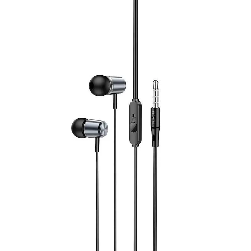 Навушники Hoco Spring metal universal earphones with mic M108 - фото 2