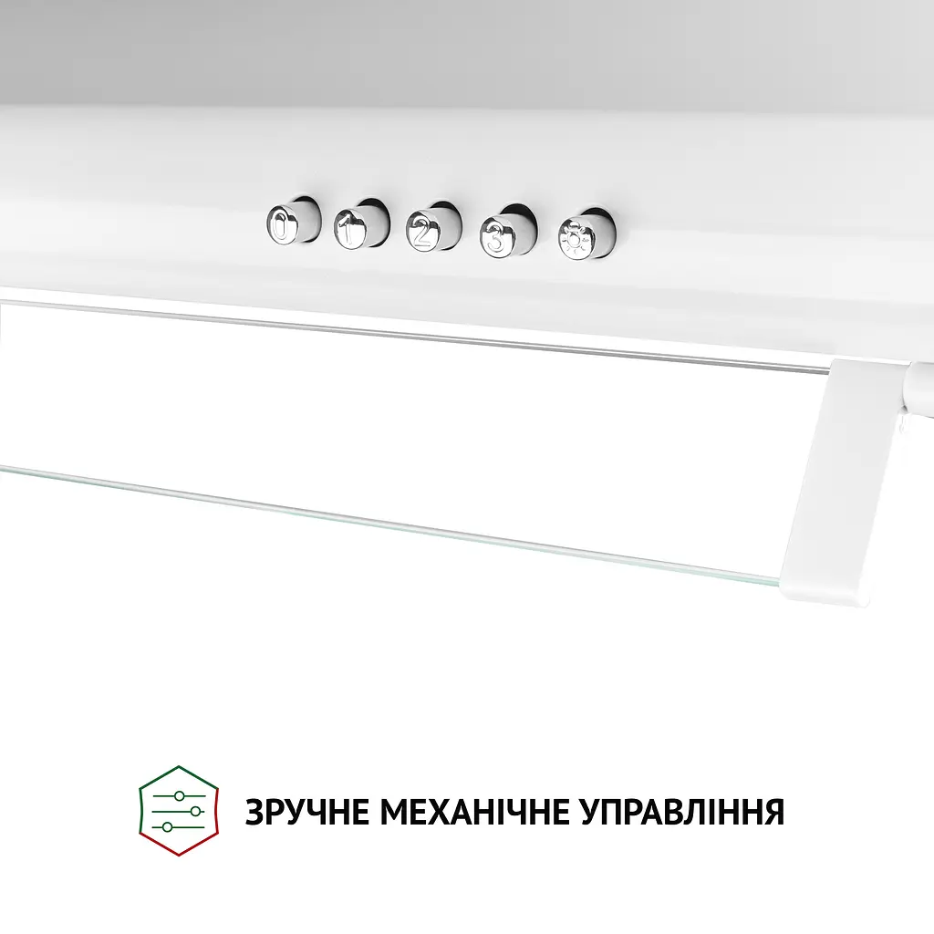 Витяжка плоска PERFELLI PL 5144 W LED - фото 5