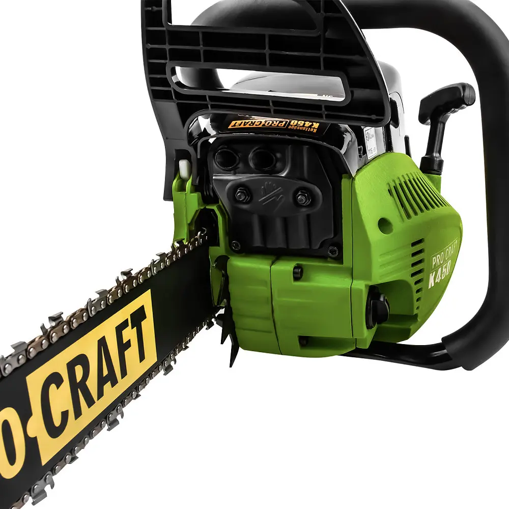 Бензопила Procraft K450 3500 Вт 52 см³ + шина 40 см і 45 см + 2 ланцюги - фото 2