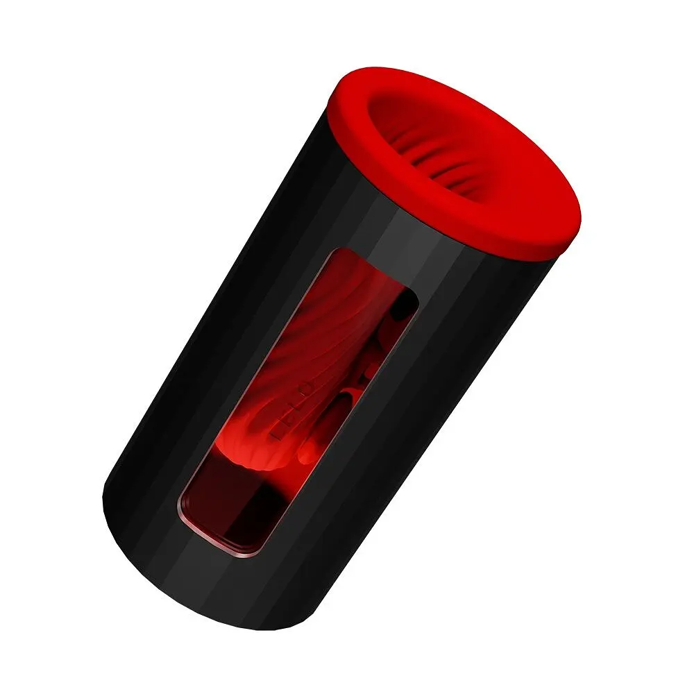 Смарт-мастурбатор LELO F1S V3 Red, 2 мотори, 8 режимів, стимуляція звуковими хвилями - фото 2