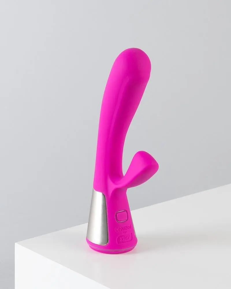 Вибратор-кролик Kiiroo Ohmibod Fuse 18 см розовый - фото 3