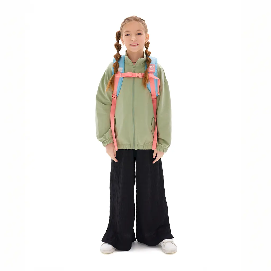 Рюкзак YES TS-109 Line Friends Stylish 39х28х14 см Рожево-блакитний (559948) - фото 9
