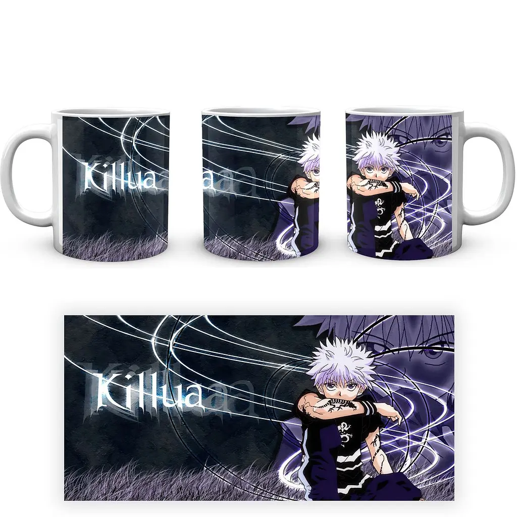 Кухоль GeekLand Hunter x Hunter Мисливець х мисливець Кілуа HH 02.07 330 мл білий - фото 4