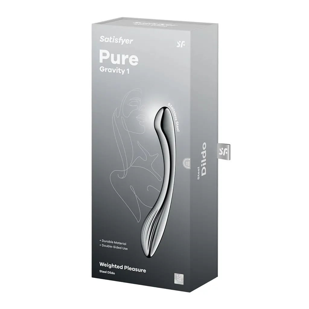 Металевий ділдо Satisfyer Pure Gravity 1 - фото 5
