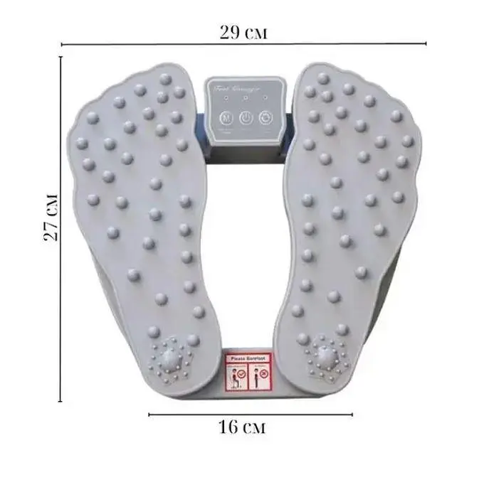 Акупунктурний масажер для ніг та ступнів RIAS Plantar Acupoint Massager 5W Grey - фото 4