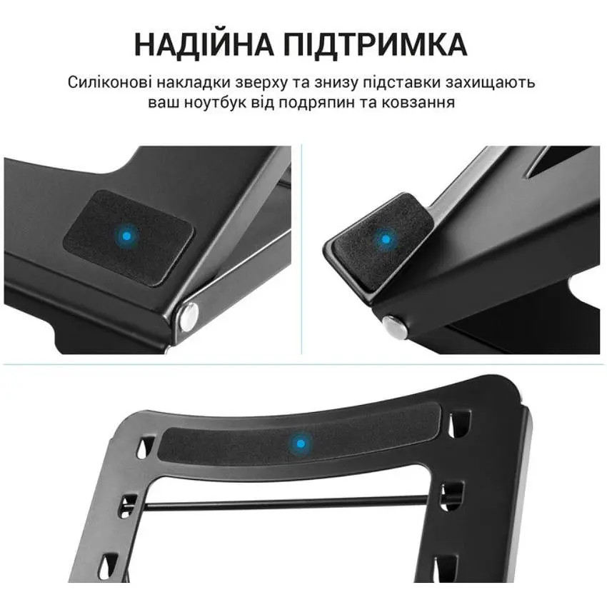 Підставка для ноутбука планшета OfficePro LS-325G Gray - фото 7